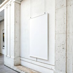 blank note paper with flower generative ai