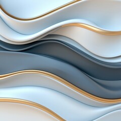 Elegant abstract wave pattern in soft colors.