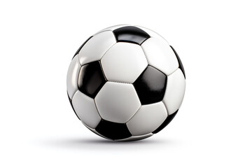 Fototapeta premium soccer ball isolated on a white background