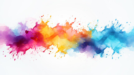 Fototapeta premium Colorful multicolored art painting texture. Abstract painting with vibrant colors