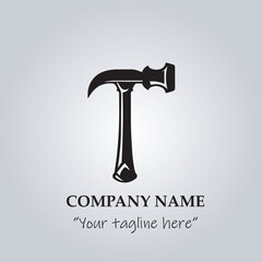 hammer company logo vector illustration

