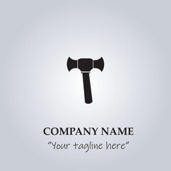 hammer company logo vector illustration
