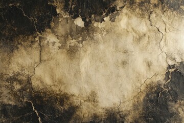 A textured, aged wall with cracks and a weathered appearance, evoking a sense of history