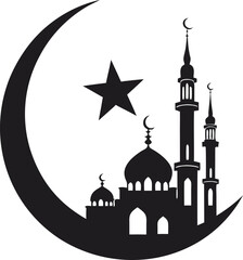 silhouette Ramadan image