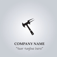 hammer company logo vector illustration
