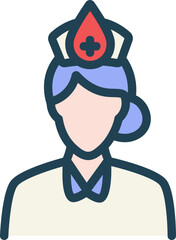 Caretaker Filled Line Icon