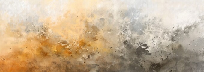 Naklejka premium Abstract Grunge Background With Warm Earth Tones And Smudged Texture, Conveying A Sense Of Depth And Artistic Expression.