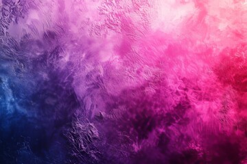 Fototapeta premium Neon Pink and Violet Gradient Background with a Grainy Texture, Generative AI