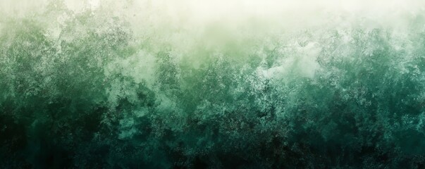 Obraz premium Natural Earth Green Gradient with a Grainy Texture, Generative AI