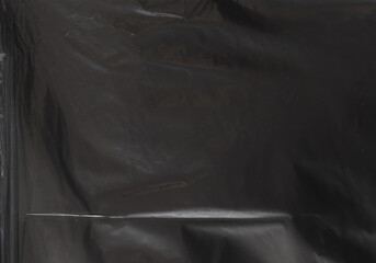 Closeup plastic vinyl torn wrap textures. Vector illustration show various crinkled, wrinkled, and transparent plastic wraps with different tear patterns. Ideal for design overlays and shadow effect.