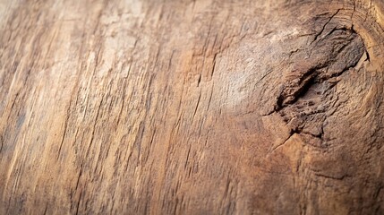 Naklejka premium Detailed texture of rustic wooden surface showcasing natural patterns and grains : Generative AI