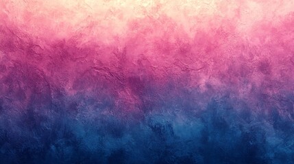 Obraz premium Abstract Blue-Pink Gradient with a Grainy Texture, Generative AI