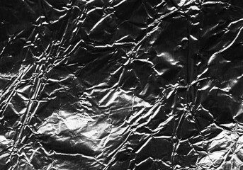 Closeup plastic vinyl torn wrap textures. Vector illustration show various crinkled, wrinkled, and transparent plastic wraps with different tear patterns. Ideal for design overlays and shadow effect.