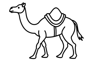Camel Trek Illustration