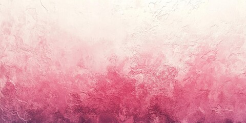 Fototapeta premium Soft Pink and White Gradient with a Grainy Texture, Generative AI