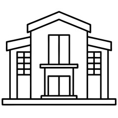 Corporate HQ Vector Illustration