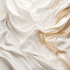 Obraz premium white silk background