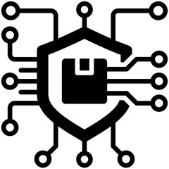 Digital Right Management Icon