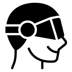 vr glasses Solid icon