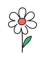 Simple Flower Illustration