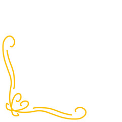 Hand Drawn Corner Border