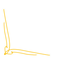 Hand Drawn Corner Border