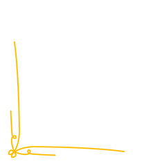 Hand Drawn Corner Border