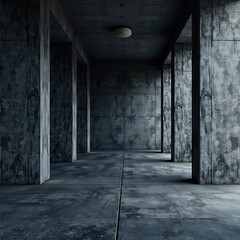 Obraz premium Long anthracite concrete panorama, seamless texture , material, design