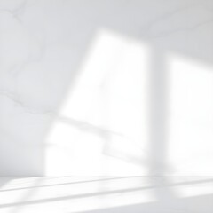 Marble texture background &ndash; white and gray marble surface gently reflecting light.