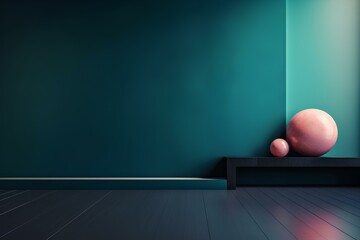 empty room with ball