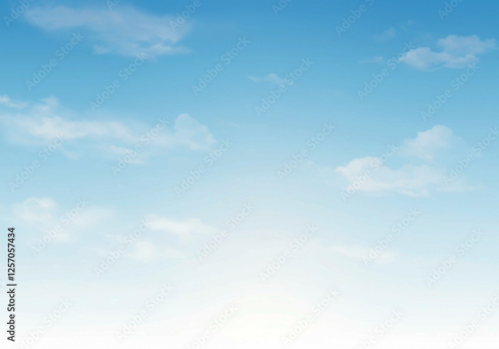 Poster this image presents a smooth blue gradient background with subtle hints of white, evoking the lightn