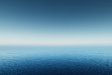 Fototapeta premium blue sky and sea