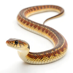 Fototapeta premium Young Snake. Generative Ai