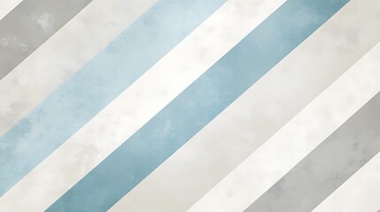 Fototapeta premium Abstract Diagonal Stripes in Soft Blues Grays and Whites