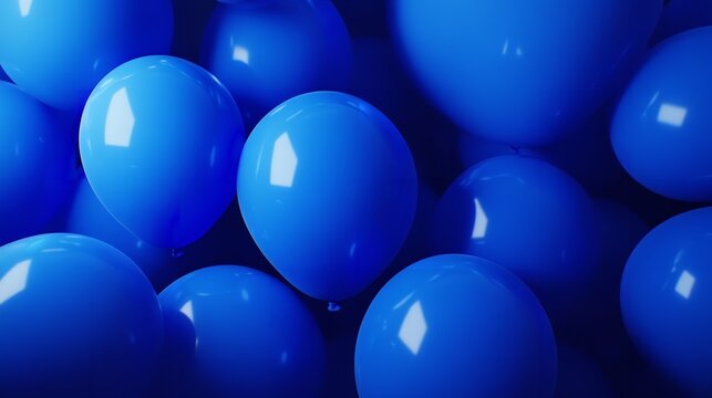 The Blue Bubbles in Space