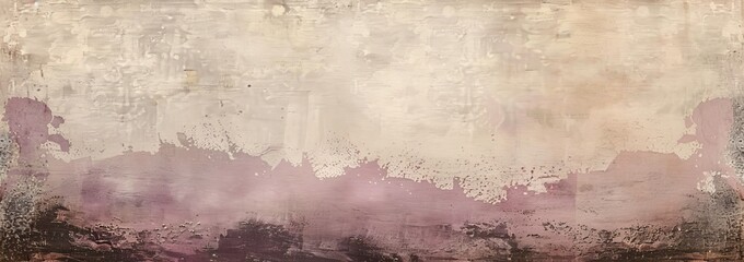 Abstract Acrylic Painting With Organic Textures And Earth Tone Colors. Modern Art With A Muted Palette For Backgrounds And Design Elements.