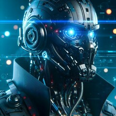 Fototapeta premium abstract futuristic background