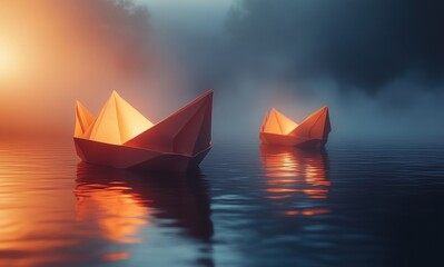 Optimizing Leadership Strategies for Creative Management with Origami Paper Boats as Metaphor for Success