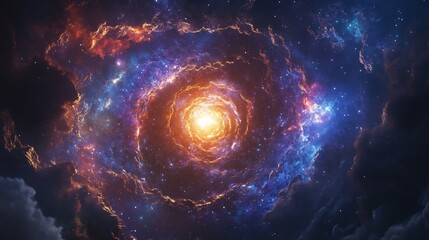 Fototapeta premium Chinese scientist discovering new galaxy where law of physic radically different our own Their mission explores boundary of theoretical physics uncovering secrets of multiverse future of space travel