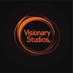 Visionary studios logo design