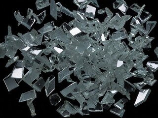 abstract background made of metal cubes