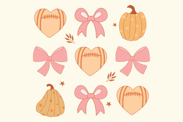 Coquette football pumpkin Fall, Fall, Fall eps Cut File, Fall eps File, 
Fall Quote eps, Fall Sayings eps, Autumn, Autumn eps, 
Autumn Svg Cut File, Autumn
