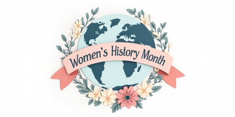 women's history month logo