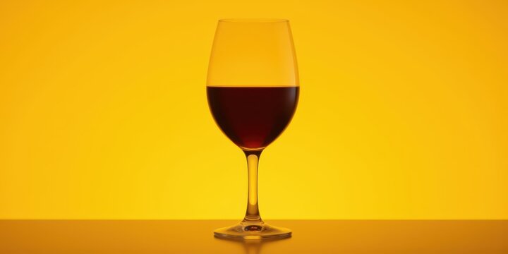 a wine glass with a red liquid in it
