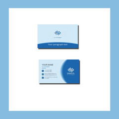 Modern and minimalist  Business Card Template.