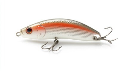 Fishing lure, isolated on white background. Possible use Stock photography for fishing supplies catalog