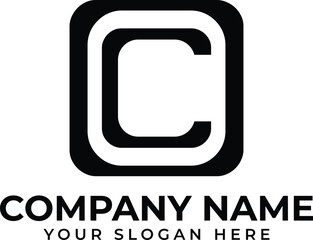 C, CC,  Letter Logo Vector Template Abstract Monogram Symbol, letter cc logo vector, double c letter