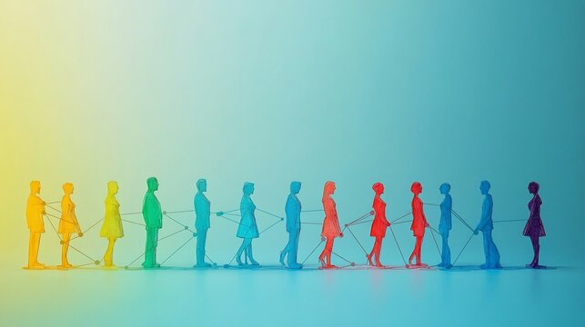 Creative art piece of competitive positioning in crowded markets emphasizing differentiation and unique selling points