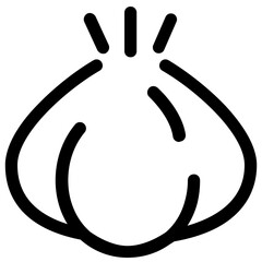 Vegetables outline icon pack