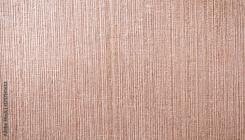 Poster natural linen fabric texture with vertical stitching pattern, ideal for textile design, background, 